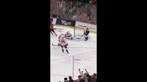 Cody Glass with a Short Goal vs. Washington Capitals