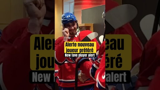 Kirby Dach REALLY likes Arber Xhekaj #Hockey #Superstition