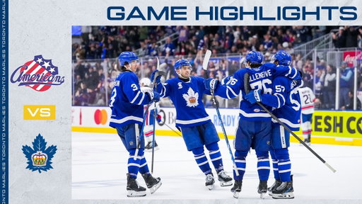 Toronto Marlies vs. Rochester Americans | RD1 GM3 Game Highlights | April 26, 2026