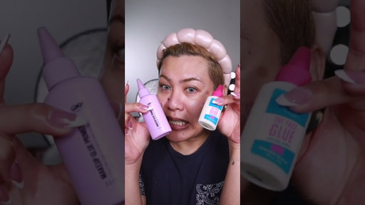 Kmart OXX Beauty Makeup Primer Glue vs NYX Cosmetics Face Glue