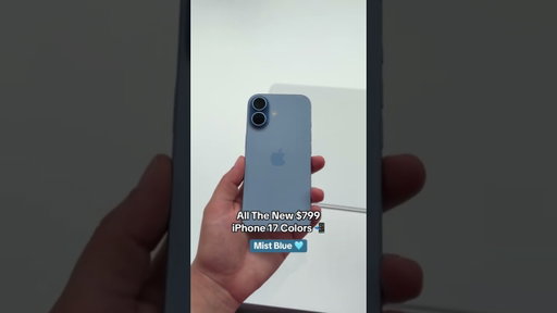 iPhone 17 in All 5 Colors | #appleevent2025