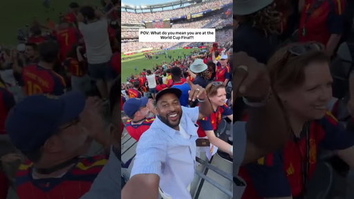 The craziest bucket list check of all time! World Cup Final 2026 #fifaworldcup2026 #worldcupfinal