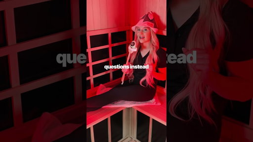 “How hot does it get?” might be the wrong question to ask about an infrared sauna. 👀