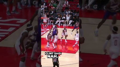 this CC block to close out the game 🤯 #rockets