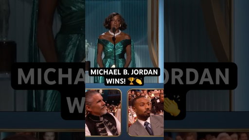 Viola Davis' reaction to Michael B. Jordan winning at the Actor Awards 😭 (via @Netflix)