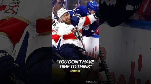No time to think, just time to do with AJ Greer of the Florida Panthers