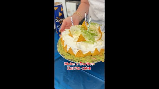 Doritos Burrito Cake