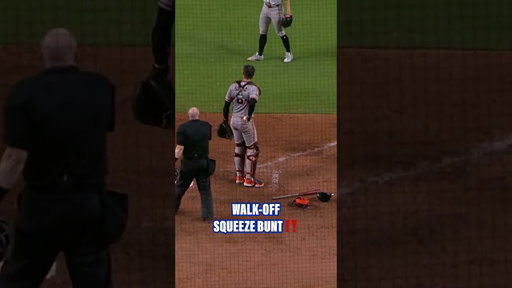 Nick Loftin with the Squeeze Bunt to Walk it Off! #kcroyals #walkoff #baseballhighlights #MLB