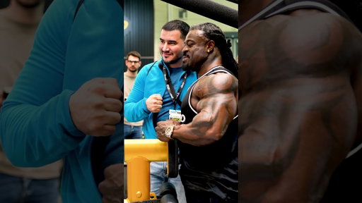 WORKING OUT AT FIBO 2025 EXPO