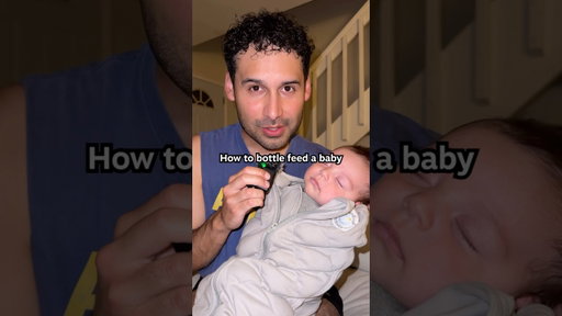 How to Bottle Feed a Newborn (Day 12)