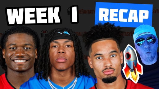 🚀Emeka Egbuka 🏥Brock Bowers 📈Garret Wilson; 📰Week 1 Recap