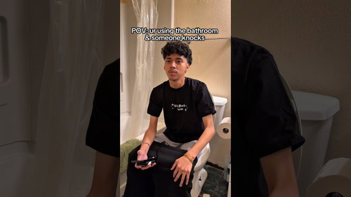 bro really did all that 🙄 #shorts #comedyskits #skit #funny #bathroom