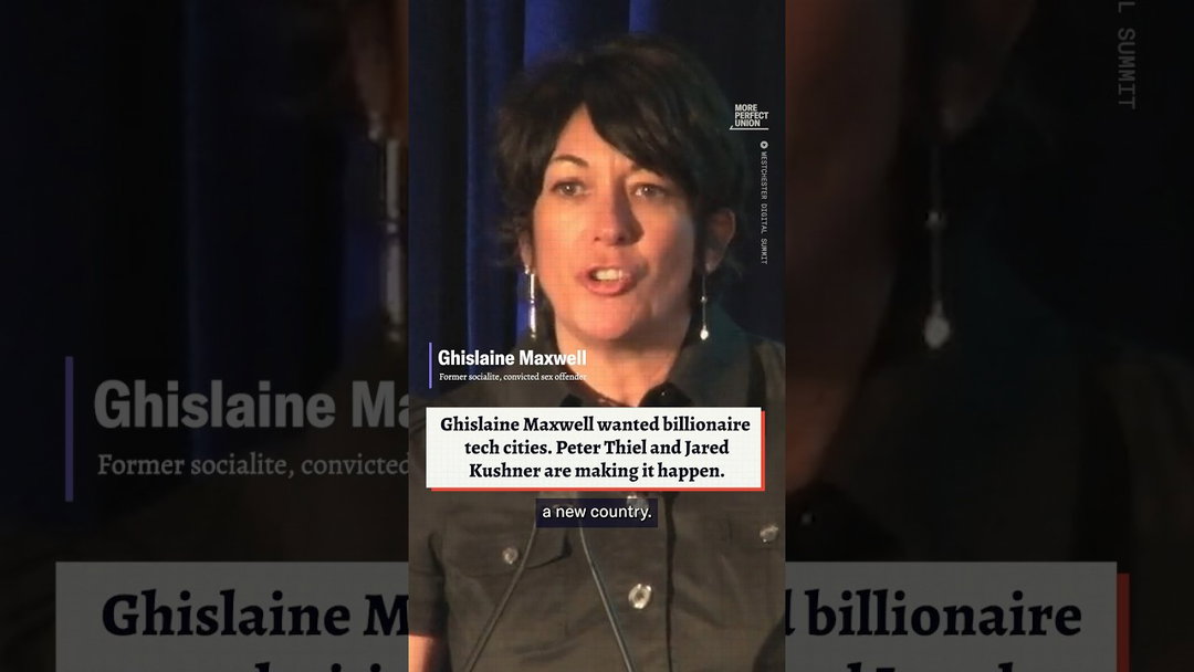 Jared Kushner, Peter Thiel, and Ghislaine Maxwell's shocking plan to take over the world