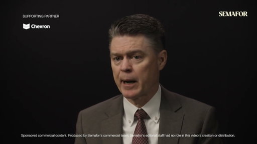 Chevron Corporation Chief Technology & Engineering Officer Ryder Booth from Semafor World Economy