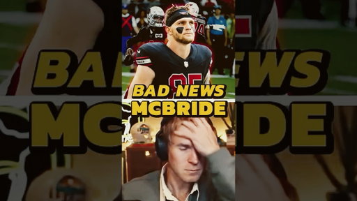 BAD NEWS FOR TREY MCBRIDE