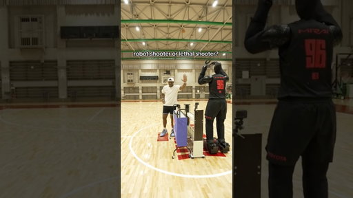 Lethal Shooter vs Robot Shooter🏀🦾 I understand it now!#Redbull #LethalShooter #nba