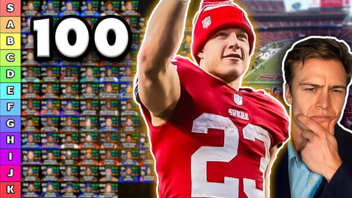 Top 100 Rankings & Tiers - 2025 Fantasy Football