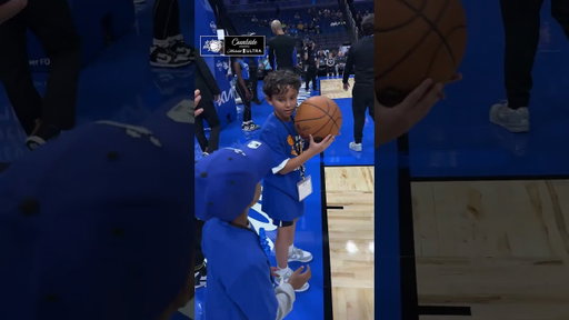 THIS KIDS FIRST EVER NBA ASSIST!
