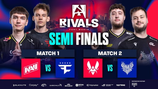 BLAST Rivals Fort Worth 2026, Semi-Finals - NAVI vs FaZe, Vitality vs GamerLegion