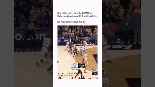 Look closely at LeBron… he saw EVERYTHING 🤯 (Via animal.world330/TT)