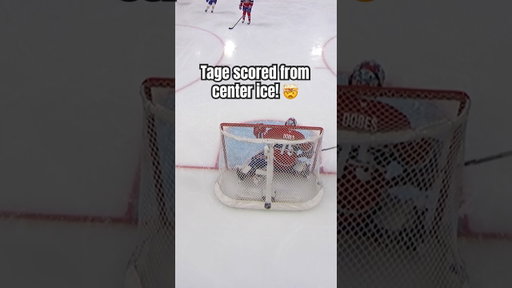 The guy can score from anywhere! 🚨 #nhl #stanleycup #hockey
