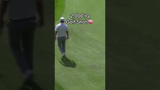 2,000 IQ Golf Shot 🧠 #Golf #livgolf