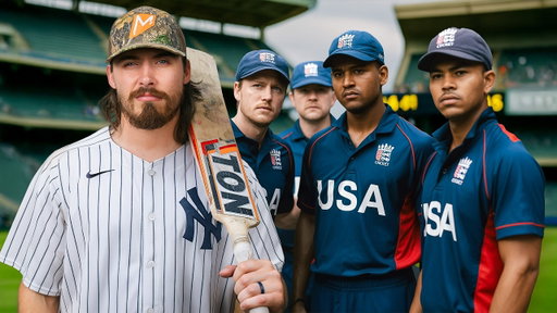 Retired Baseball Players Try Team USA Cricket