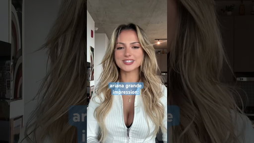 Ariana Grande if she dates another married man: #impression #comedy #funny #shorts
