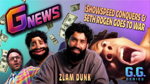 GNEWS - iShowSpeed Conquers & Seth Rogen Goes To War??