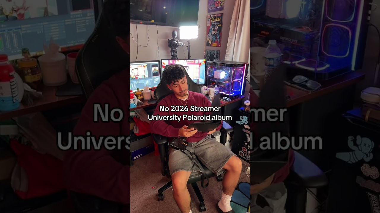 No streamer university Polaroid album this year🥲 #streameruniversity #polaroid #album