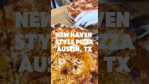 NEW New Haven style pizza spot at Small’s Pizza! #austintx #atx