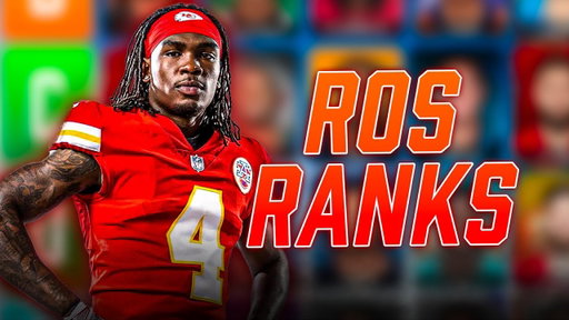 Rest Of Season Fantasy Football Rankings (Every Position)