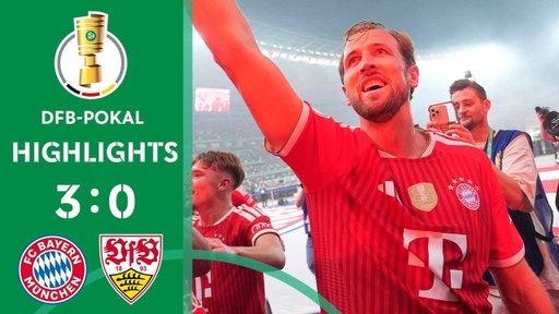 HAT-TRICK KANE: Bayern win! | FC Bayern München vs VfB Stuttgart 3-0 | Highlights | DFB-Pokal Final