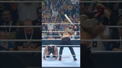 ROMAN’S GOT WEAPONS! Aussie style! 🔥🇦🇺 #WWECrownJewel