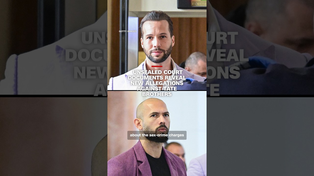 Unsealed court documents reveal new allegations against Tate brothers
