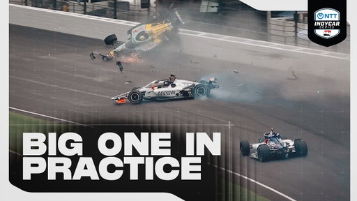 Multiple Cars Crash in Indy 500 Practice | 2026 INDYCAR
