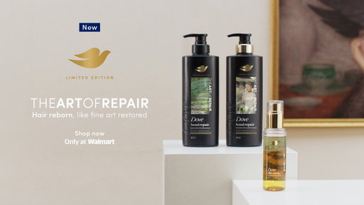 Dove Hair | The Art of Repair | Exclusively at Walmart
