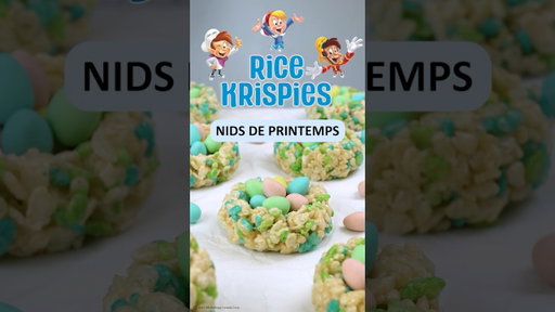 Rice Krispies Nids to printemps