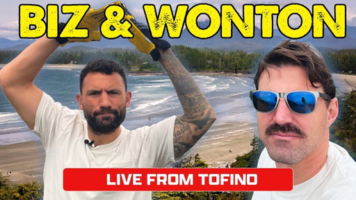 Biz Nasty & Wonton Don LIVE from Tofino, British Columbia