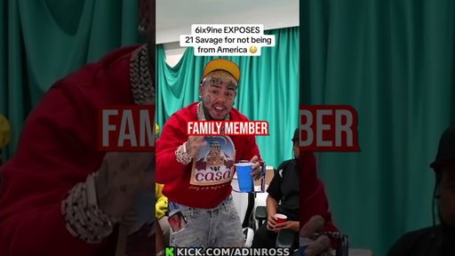6ix9ine Exposes 21 Savage… #adinross #21savage #6ix9ine