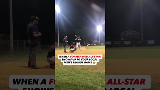 Jayson Werth Had A MOON SHOT In This Men's League Game 🤣