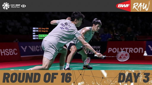 POLYTRON Indonesia Open 2026 | Day 3 | Court 3 | Round of 16