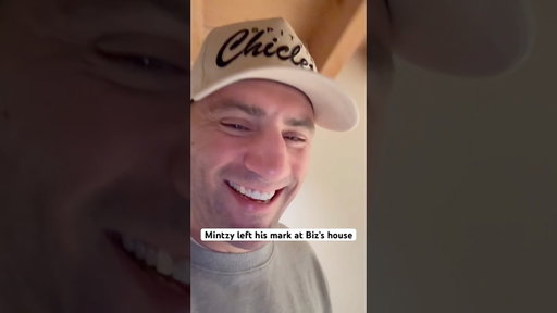 You won’t believe how Mintzy left his room at Biz’s house…
