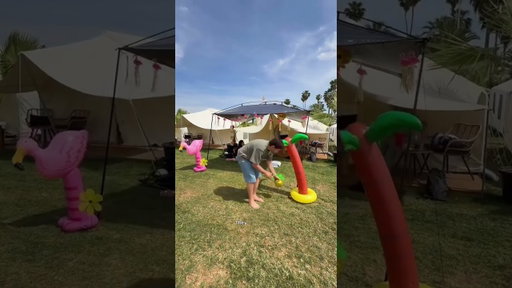 Day 0 of Safari Tents at Coachella Weekend 1 🎡🏕️
