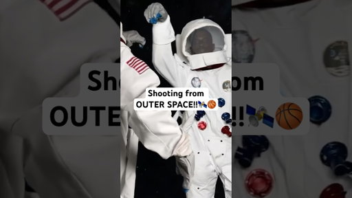 Adam W goes to SPACE in our game of horse!!🛰️🏀🤣🤣 #LethalShooter #iunderstanditnow #redbull #adam