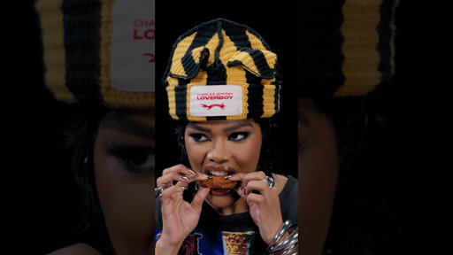 Teyana Taylor is a spicy food girl 🔥