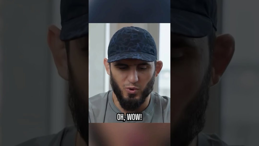 Islam Makhachev reacts to his teammates’ crazy new hairstyles 😅 🎥: @UFCEurasia