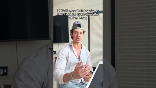 POV: You meet the office dbag 🤣