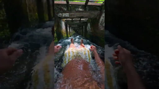 Nature's own Slip 'n Slide 🙌 | Insta360 GO Ultra