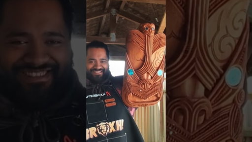 morning wood #broxh #twitch #twitchambassador #whakairo #art #woodart #maoriart #shorts #fyp
